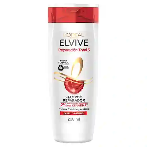 Shampoo Elvive L'Oréal París Reparación Total 5