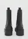 Botines Calista Negro Talla 40 Niñas Mango