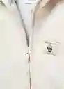 Abrigo Anorak Corea Crudo Talla 69 Niños Mango