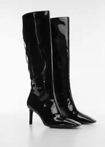 Botas Aqua Negro Talla 36 Mujer Mango