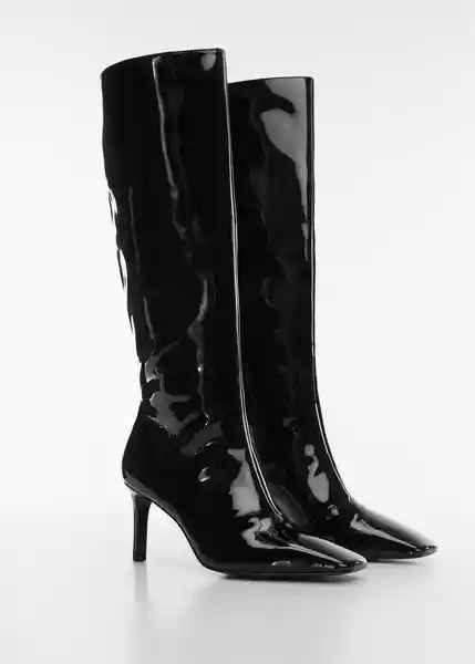 Botas Aqua Negro Talla 36 Mujer Mango