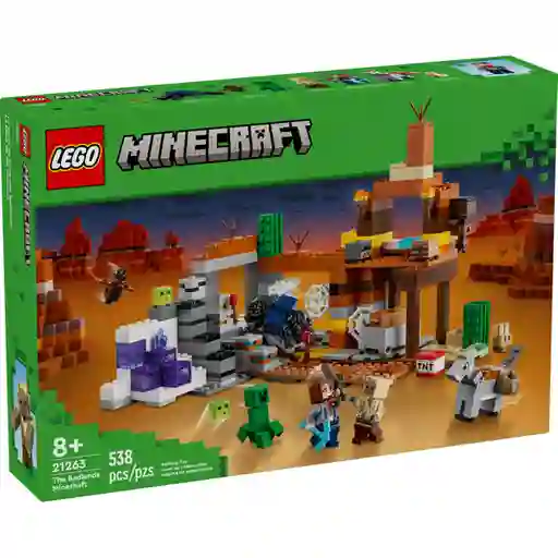 Set Construcción el Pozo de Mina de Los Páramos Lego