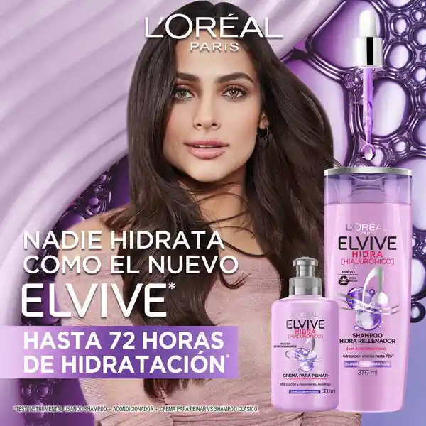 Pack Elvive Hidra Hialurónico Shampoo + Acondicionador