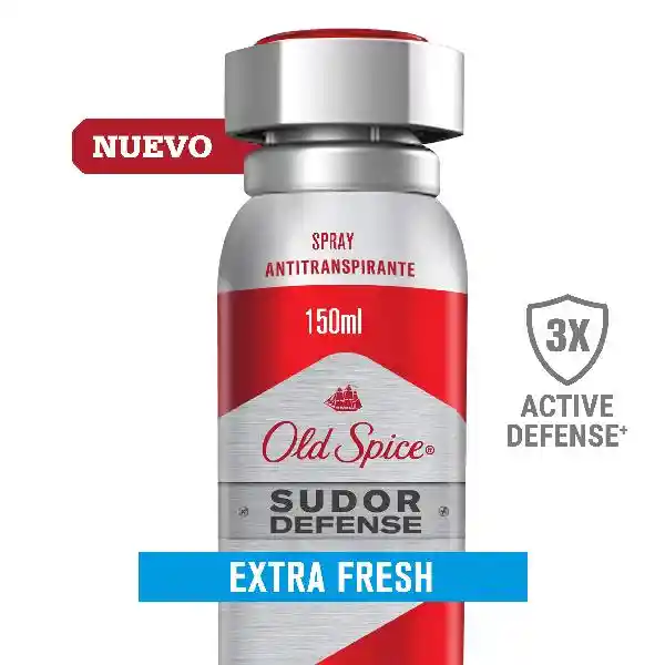 Old Spice Antitranspirante Extra Fresh Sudor Defense Spray