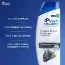 Shampoo Head Shoulders Purificacion Capilar Carbon Activado