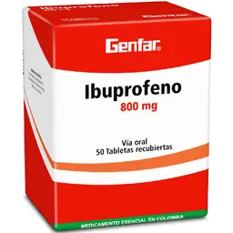 Ibuprofeno Genfar(800 Mg)
