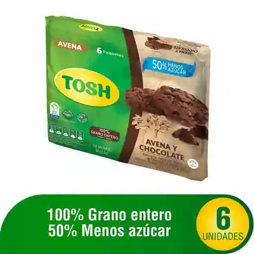 Tosh Galletas de Avena con Chocolate