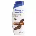 Shampoo Head Shoulders Proteccion Caida con Cafeina Control Caspa Champu Head and Shoulders 180 ml