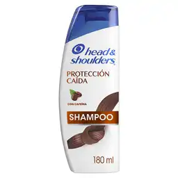 Shampoo Head Shoulders Proteccion Caida con Cafeina Control Caspa Champu Head and Shoulders 180 ml