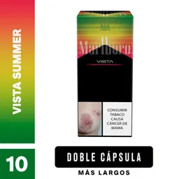 Marlboro VISTA Summer (100s)​ x 10 Cigarrillos