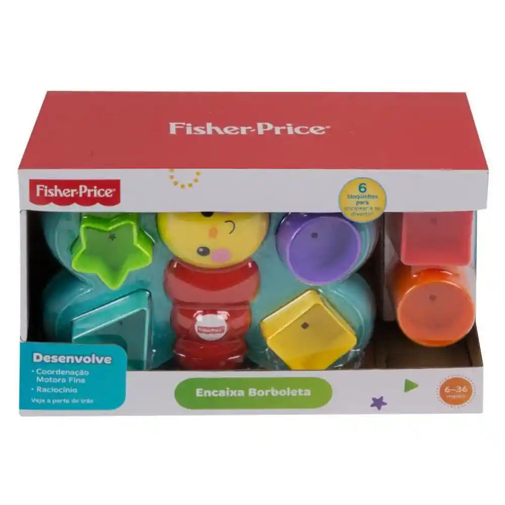 Fisher Price Bloques en Mariposa Divertidos