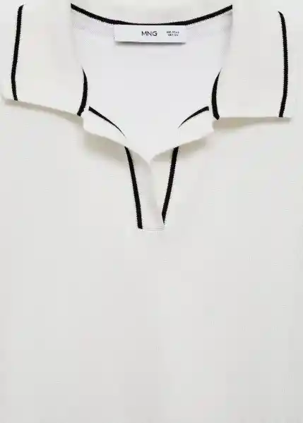 Top Verto Crudo Talla M Mujer Mango
