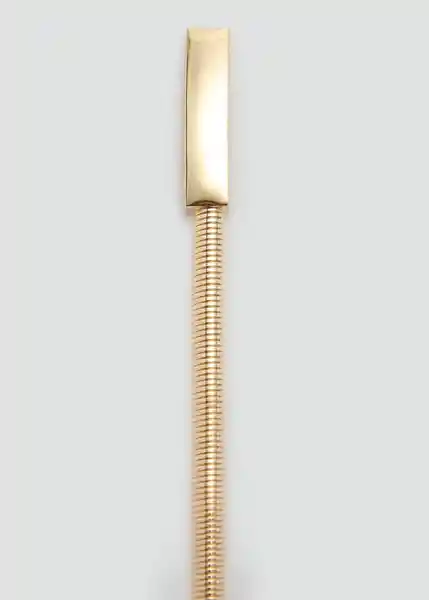 Cinturón Omega Oro Talla M Mujer Mango