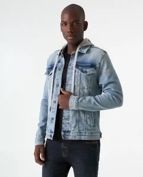 Chaqueta Hombre Azul Talla S 522G006_AZU114604 Americanino