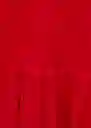 Vestido Maya Rojo Talla S Mujer Mango