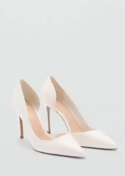 Zapatos s Audreyw Blanco Talla 38 Mujer Mango