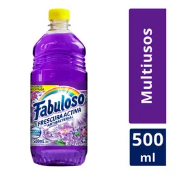 Limpiador Líquido Fabuloso Antibacterial Lavanda Botella 500 ml