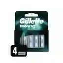 Gillette Mach3 Repuesto de Afeitar X 4