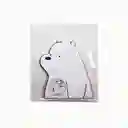 Sticker con Forma de la Serie We Bare Bears Oso Polar Miniso