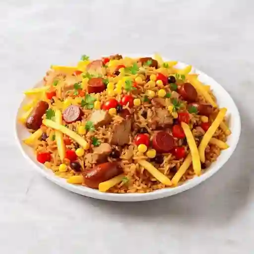 Arroz mixto wok para 6 personas