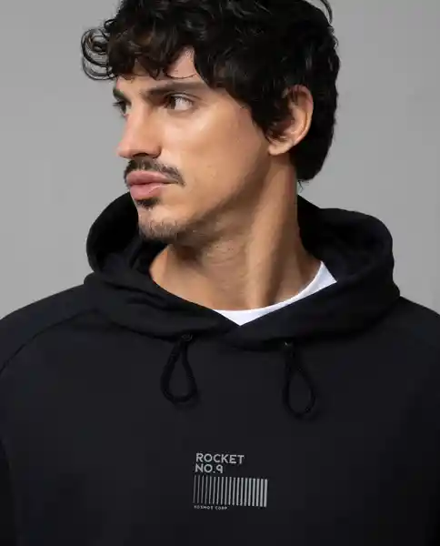 Buzo Hombre Negro Talla S 181G002 Rifle