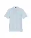 Camiseta Polo Classic Azul Ligero Claro Talla S Chevignon