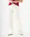 Pantalón Blanco Puro Claro Talla 10 639F021 Esprit