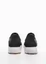 Zapatos Deportiva Luisb Negro Talla 21 Niños Mango