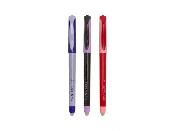 Set Lapices en Gel Borrables Casaideas