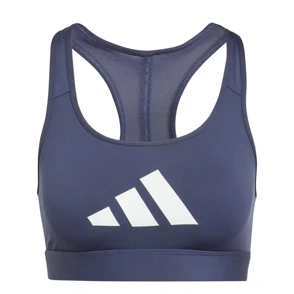 Adidas Crop Pwrct Bl Bra Mujer Azul L