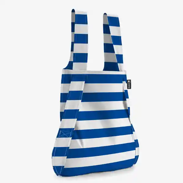 Notabag Bolsa Plegable Rayas Azules