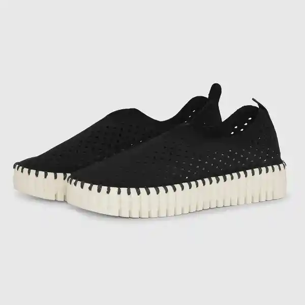 Ilse Jacobsen Tenis Plataforma Tulip Negro 38