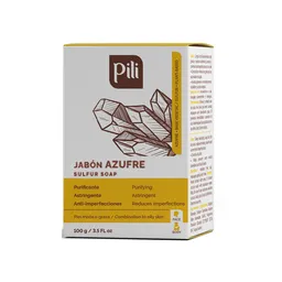 Pili Natural Jabón de Azufre Natural