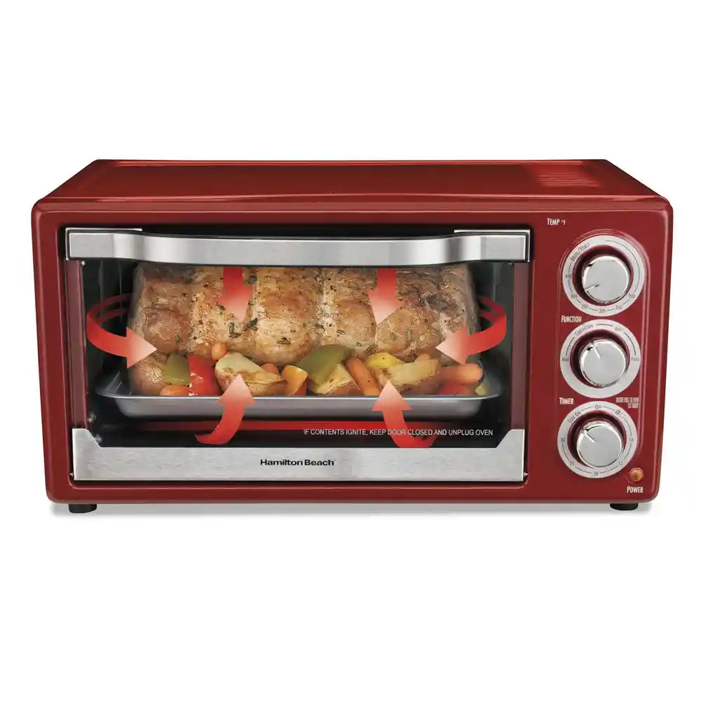 Hamilton Beach Horno de Convección Rojo 31514