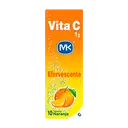 Vita C Mk + Zinc en Tabletas Efervescentes Sabor a Naranja