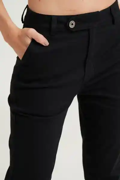 Pantalón Turin Color Negro Talla 10 Ragged