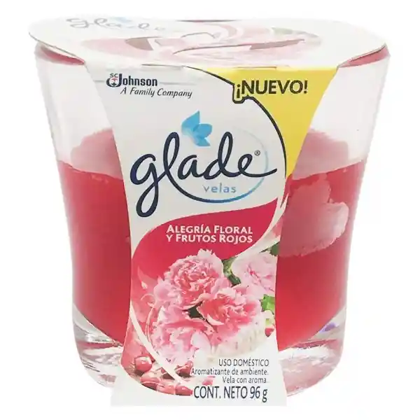 Glade Vela Aromatizante Alegría Floral Frutal