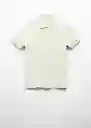 Camisa Polo Rea Menta Talla XXL Hombre Mango