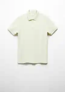 Camisa Polo Rea Menta Talla XXL Hombre Mango