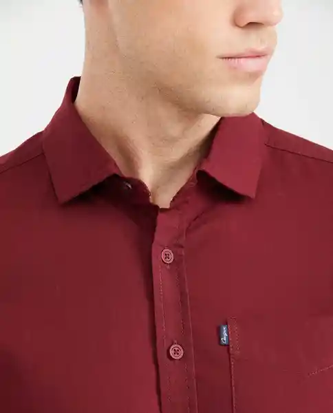 Camiseta Carbón Pocket Rojo Zinfandel Oscuro S Chevignon