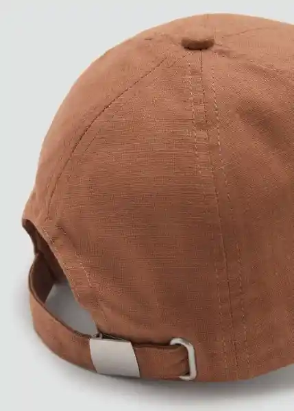 Gorra Minili Marrón Talla 99 Mujer Mango
