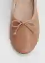 Zapatos Selli Mujer Nude Talla 37 Mango