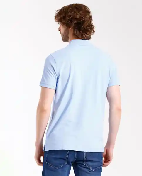 Camisa Polo Azul Cielo Talla L Rifle190e000