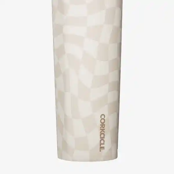 Corkcicle Botella Térmica Sport Canteen Wavy Blanco 20 oz