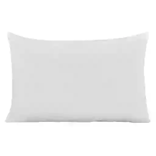 Cotidiana Almohada 132 Hilos Algodón Blanco 45 cm x 65 cm