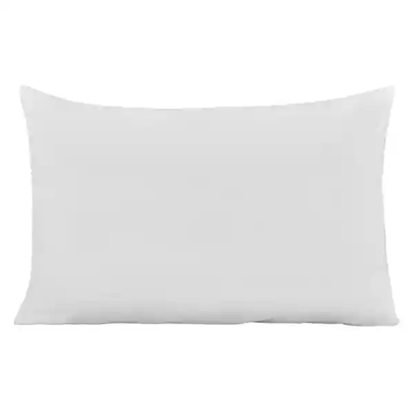 Cotidiana Almohada 132 Hilos Algodón Blanco 45 cm x 65 cm