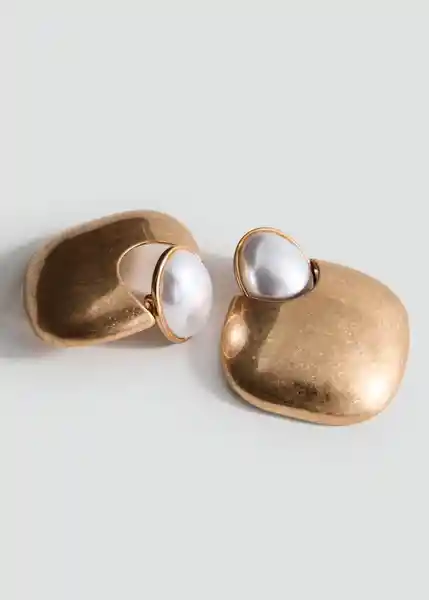 Pendientes June Oro Talla 99 Mujer Mango