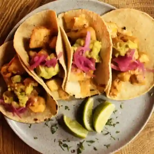 Tacos de Pescado X4