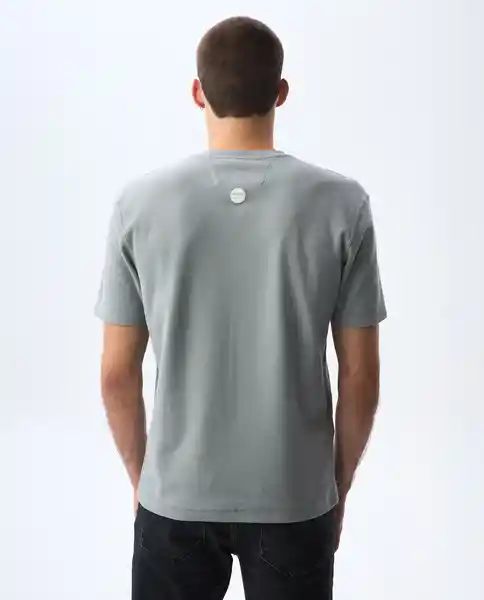 Camiseta Hombre Gris Talla S 841G006_GRI174402 Americanino