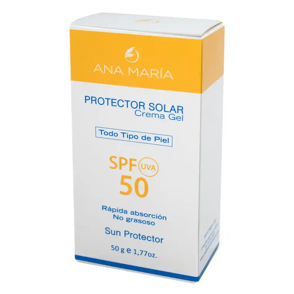 Ana Maria Protector Solar en Gel SPF 50 